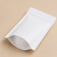 White Stand Up Pouch with without Window