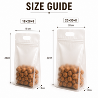 Frosted Stand Up Food Pouch