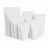 White Kraft Stand Up Pouch Without Window