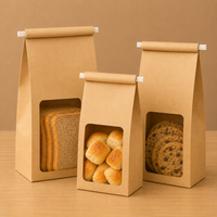 Food Grade Kraft Paper Bread Bag